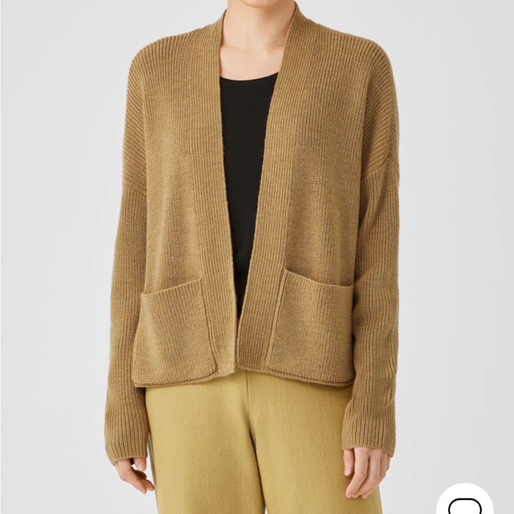Eileen Fisher Cardigan in Responsible Wool